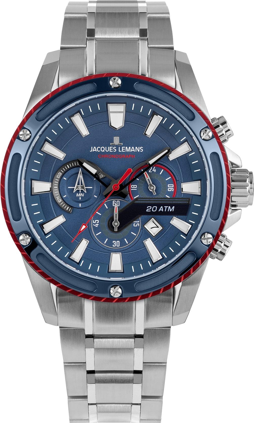 Jacques Lemans Liverpool 1-2141F Herenchronograaf