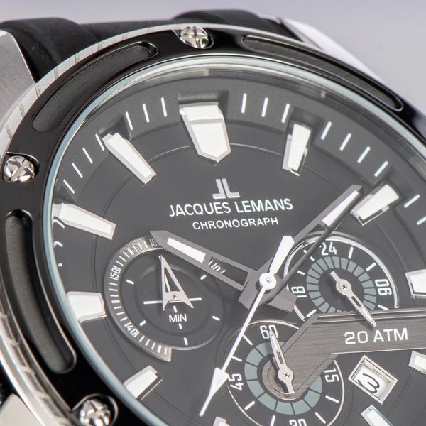 Jacques Lemans Liverpool 1-2141A Herenchronograaf Jacques Lemans Liverpool 1-2141A Herenchronograaf