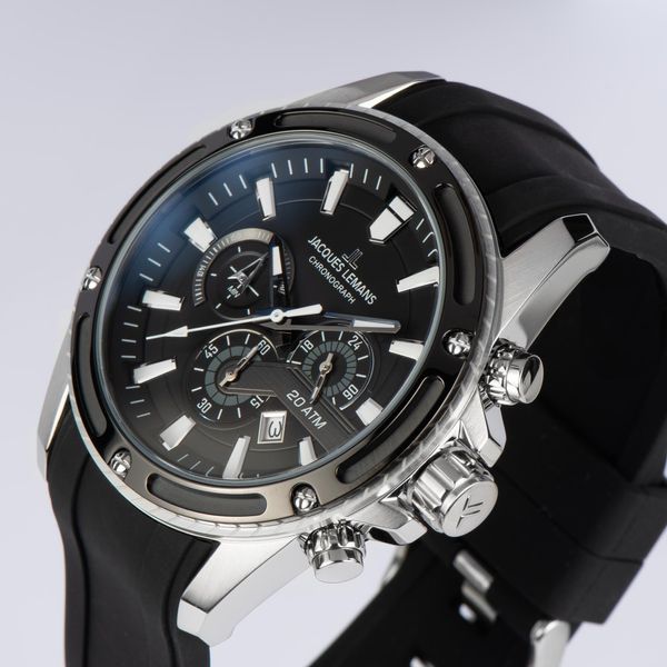 Jacques Lemans Liverpool 1-2141A Herenchronograaf Jacques Lemans Liverpool 1-2141A Herenchronograaf