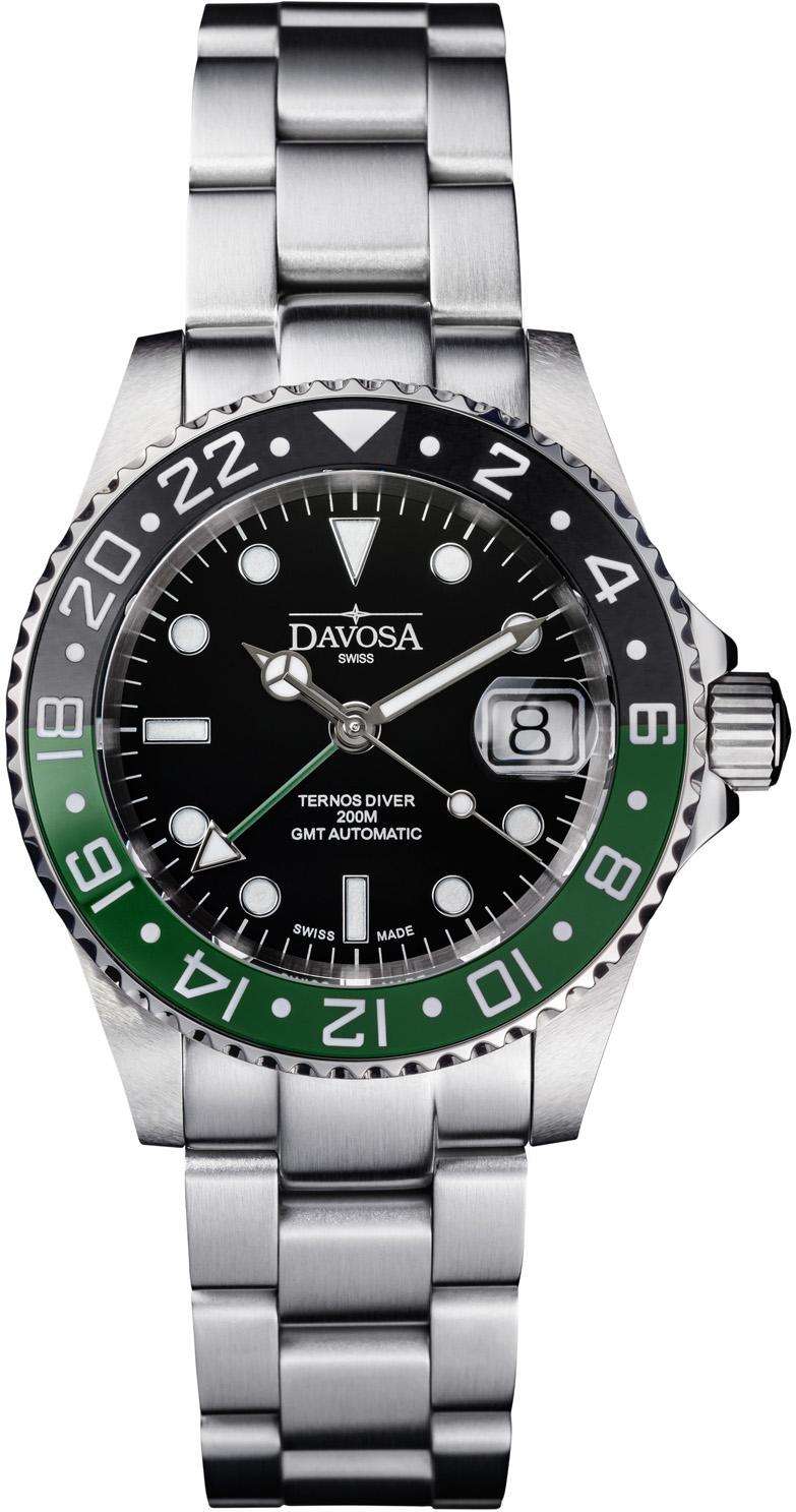 Davosa TERNOS CERAMIC GMT 16159070 Montre Automatique pour hommes