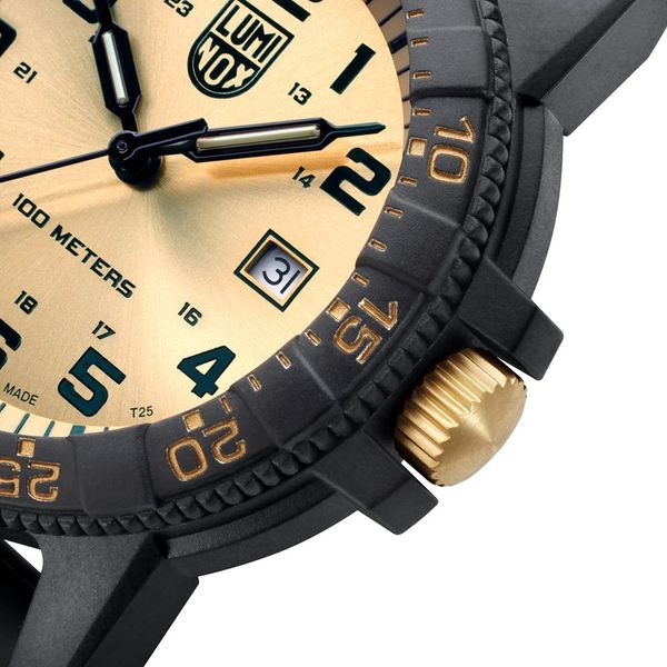 Luminox LEATHERBACK SEA TURGLE GIAN 0320 SERIES XS.0325.GP Heren armbandhorloge Luminox LEATHERBACK SEA TURGLE GIAN 0320 SERIES XS.0325.GP Heren armbandhorloge