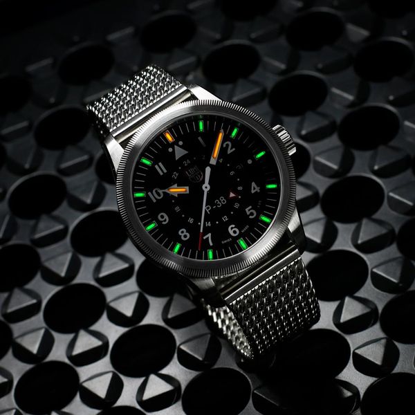 Luminox P-38 LIGHTNING GMT 9520 SERIES XA.9522 Montre-Bracelet pour hommes