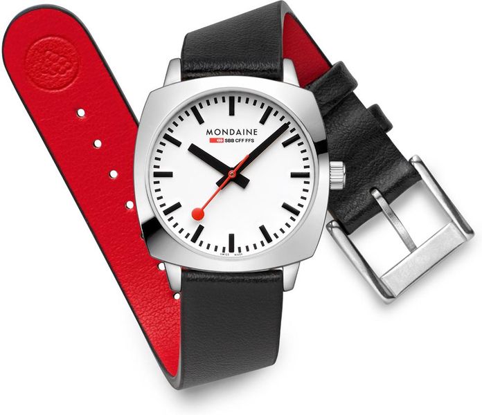 Mondaine Cushion MSL.31110.LBV Damenarmbanduhr Mondaine Cushion MSL.31110.LBV Damenarmbanduhr