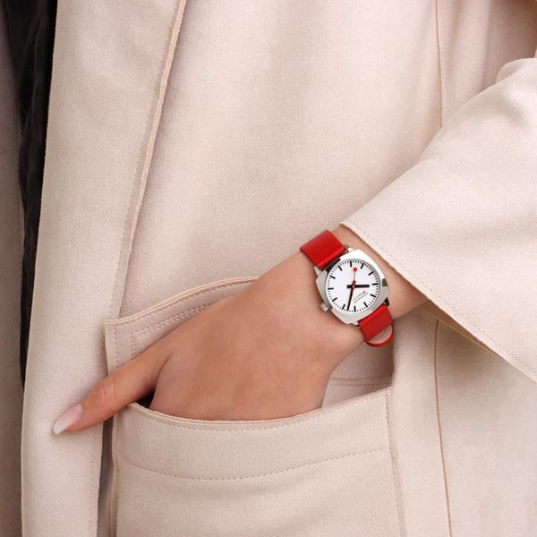 Mondaine Cushion MSL.31110.LCV Reloj de Pulsera para mujeres Mondaine Cushion MSL.31110.LCV Reloj de Pulsera para mujeres