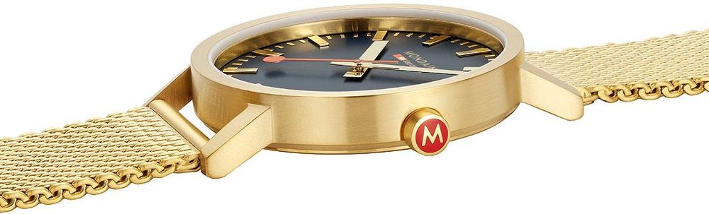 Mondaine Classic A660.30360.40SBM Heren armbandhorloge Mondaine Classic A660.30360.40SBM Heren armbandhorloge