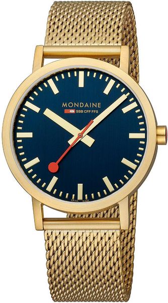 Mondaine Classic A660.30360.40SBM Heren armbandhorloge Mondaine Classic A660.30360.40SBM Heren armbandhorloge