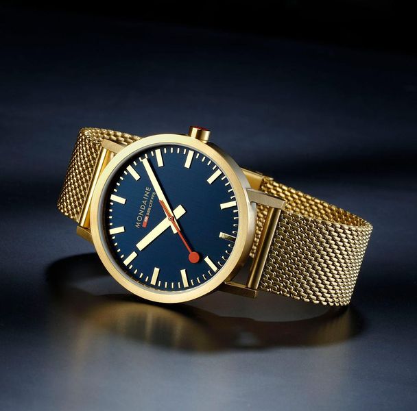 Mondaine Classic A660.30360.40SBM Heren armbandhorloge Mondaine Classic A660.30360.40SBM Heren armbandhorloge