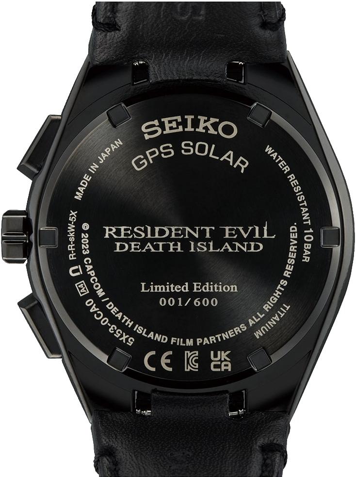 Seiko Astron GPS Solar Dual Time Resident Evil Limited Edition 2023 SSH131J1 Herrenchronograph Streng Limitierte Auflage