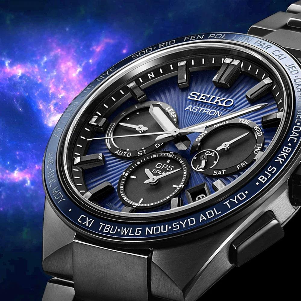 Seiko Astron GPS Solar Dual Time SSH121J1 Herenchronograaf