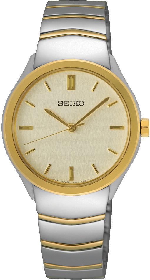 Seiko Quarz SUR550P1 Montre Bracelet pour femmes