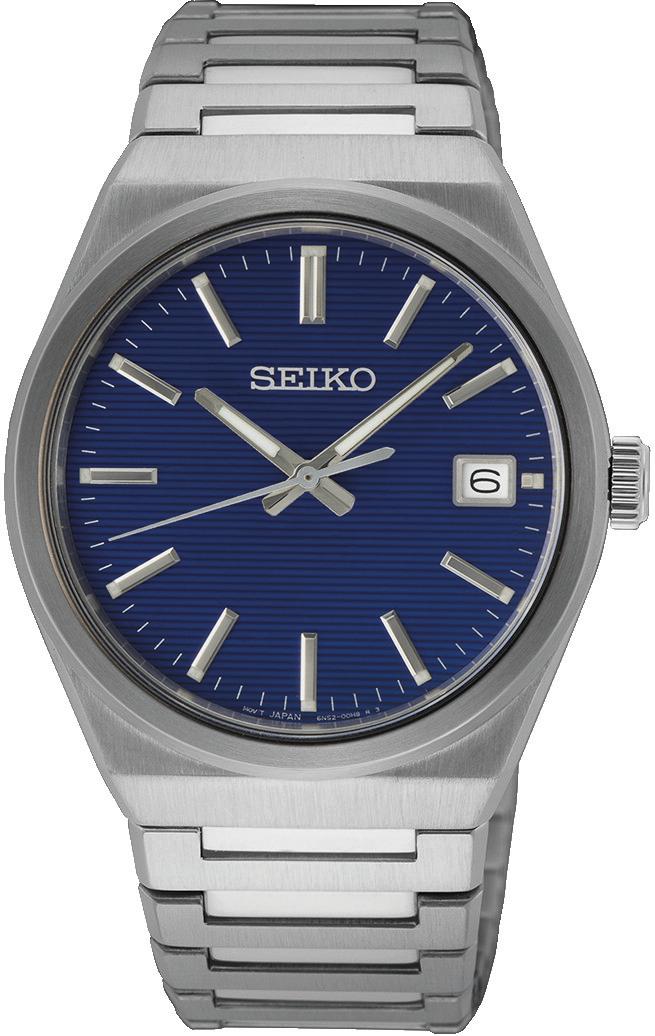 Seiko Quarz SUR555P1 Herrenarmbanduhr