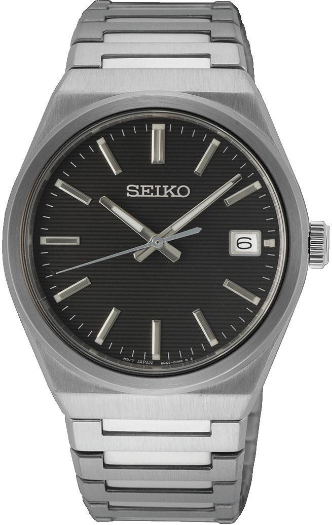 Seiko Quarz SUR557P1 Orologio da polso uomo