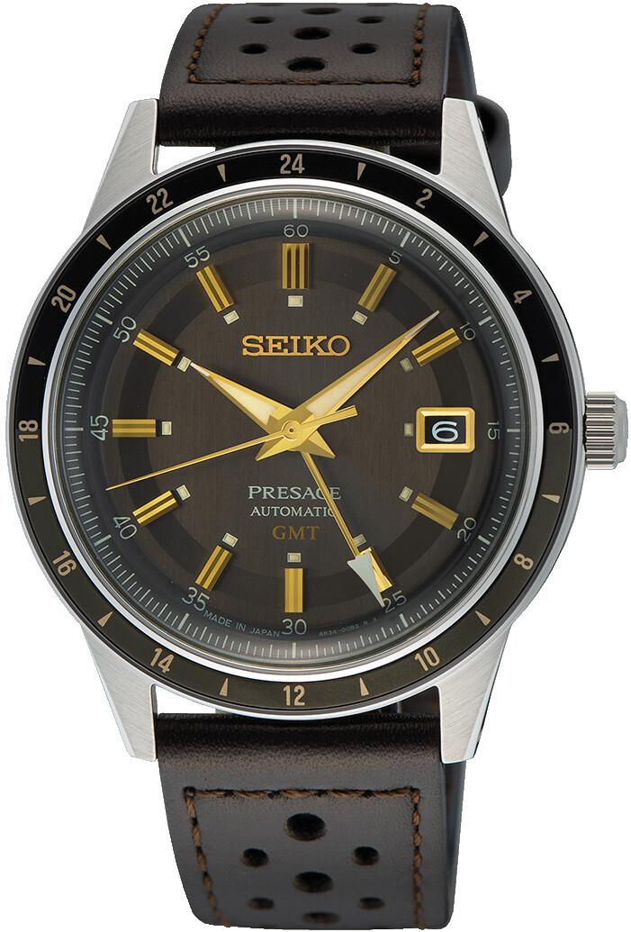 Seiko Presage Automatic GMT SSK013J1 Reloj Automático para hombres