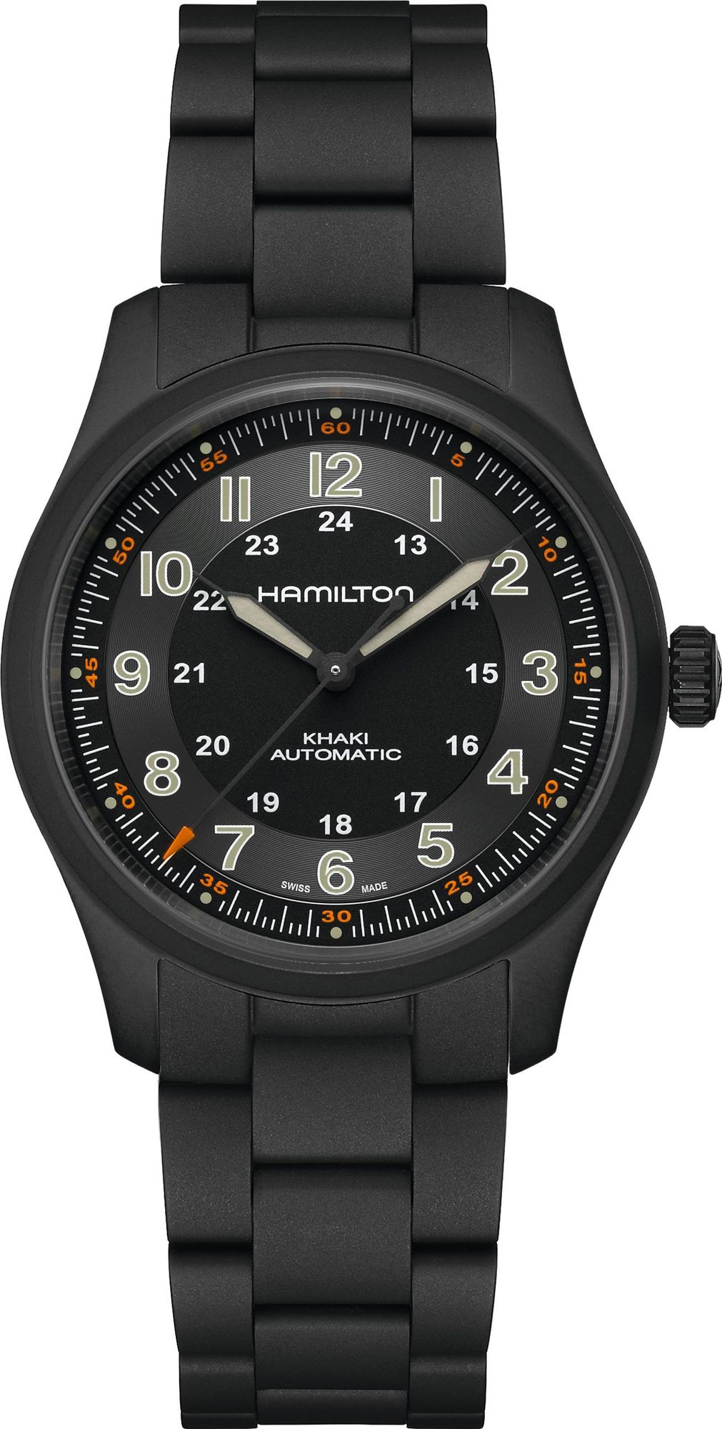 Hamilton Khaki Titanium  38MM H70215130 Unisexuhr