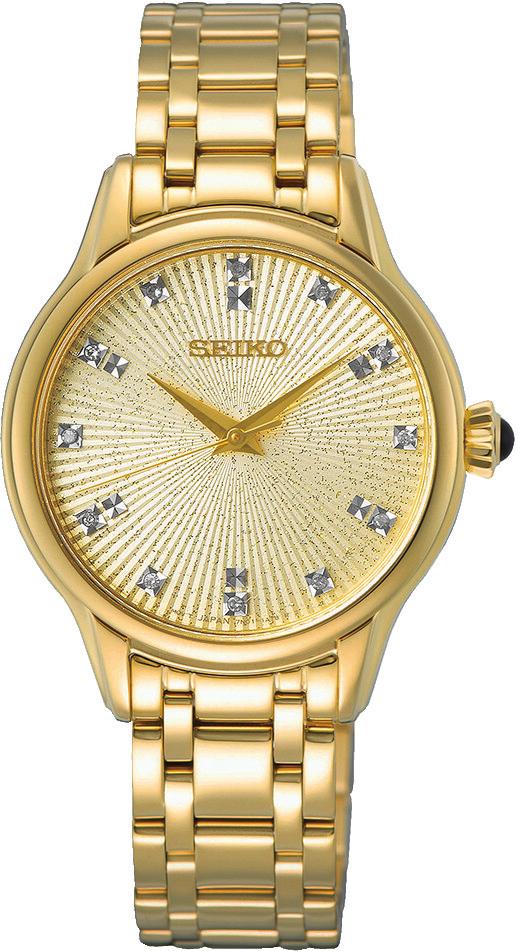 Seiko Quarz SRZ552P1 Montre Bracelet pour femmes