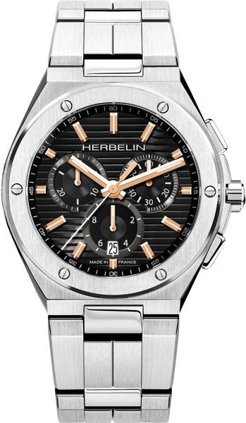 Michel Herbelin CAP CAMARAT 37645B14TR Herenchronograaf Michel Herbelin CAP CAMARAT 37645B14TR Herenchronograaf
