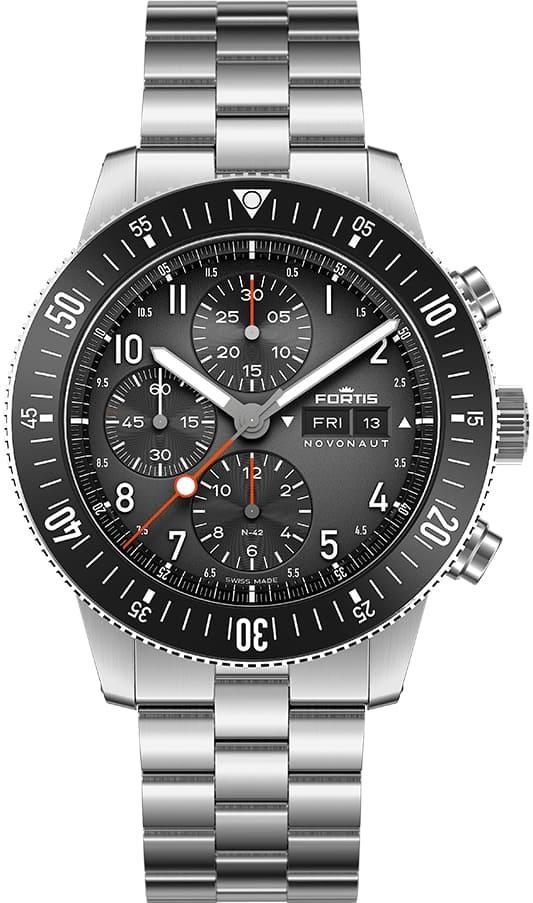 Fortis NOVONAUT N-42 Legacy F2040008 Herrenchronograph