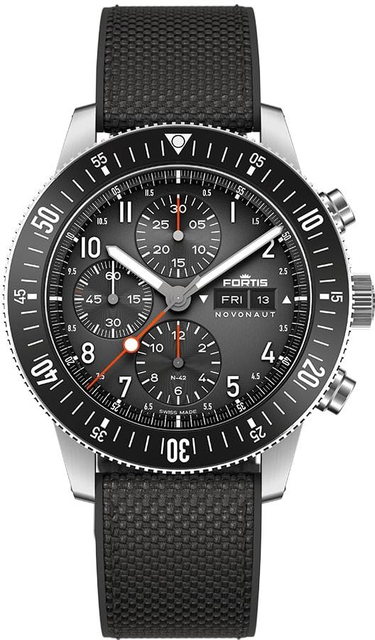 Fortis NOVONAUT N-42 Legacy F2040009 Herrenchronograph