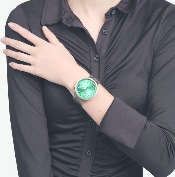 Swatch AQUA SHIMMER SB07S100G Reloj unisex Swatch AQUA SHIMMER SB07S100G Reloj unisex