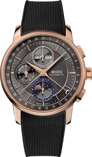 Mido Baroncelli M0276253706100 Cronógrafo Automático para hombres Reserva de marche de 60h