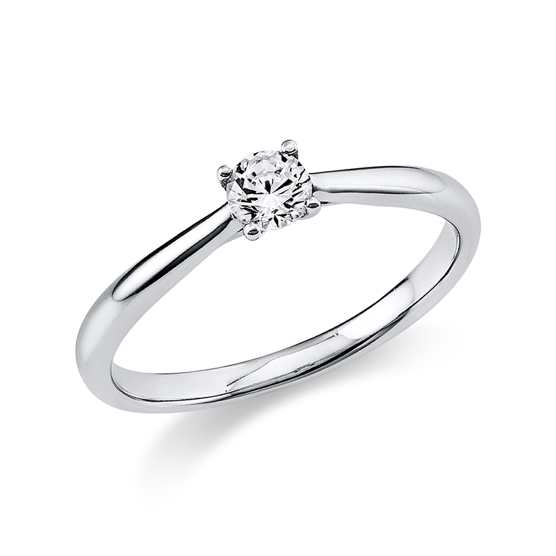 Pure! Diamonds Jewelry - Anello solitarioio 4er madder 18 kt Pure! Diamonds Jewelry - Anello solitarioio 4er madder 18 kt