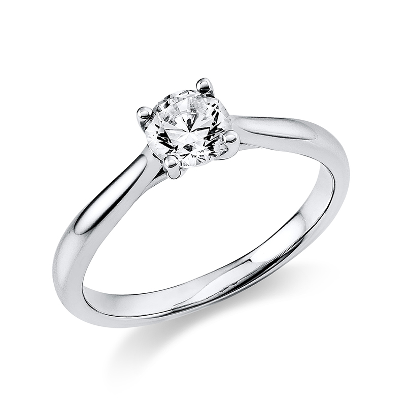 Pure! Diamonds Jewelry - Solitairering 18 KT Pure! Diamonds Jewelry - Solitairering 18 KT