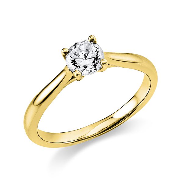 Pure! Diamonds Jewelry - Anillo solitario 4 plazas madder 18 kt GIA7408177681 Pure! Diamonds Jewelry - Anillo solitario 4 plazas madder 18 kt GIA7408177681