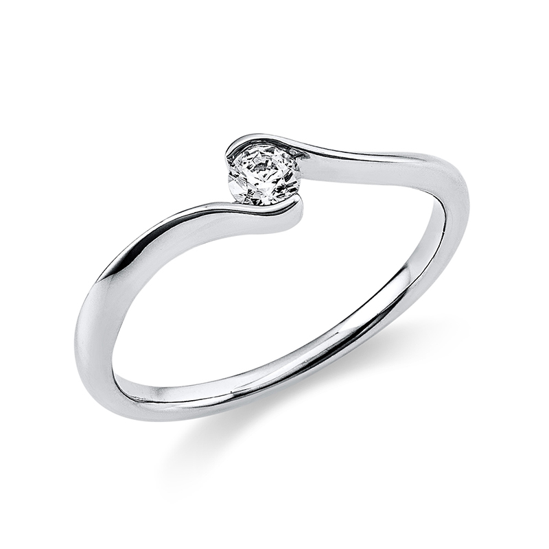 Pure! Diamonds Jewelry - Solitaire Ring 950 platina Pure! Diamonds Jewelry - Solitaire Ring 950 platina