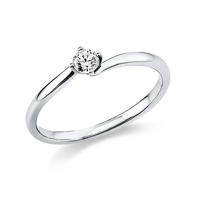 Pure! Diamonds Jewelry - Solitairering 18 KT