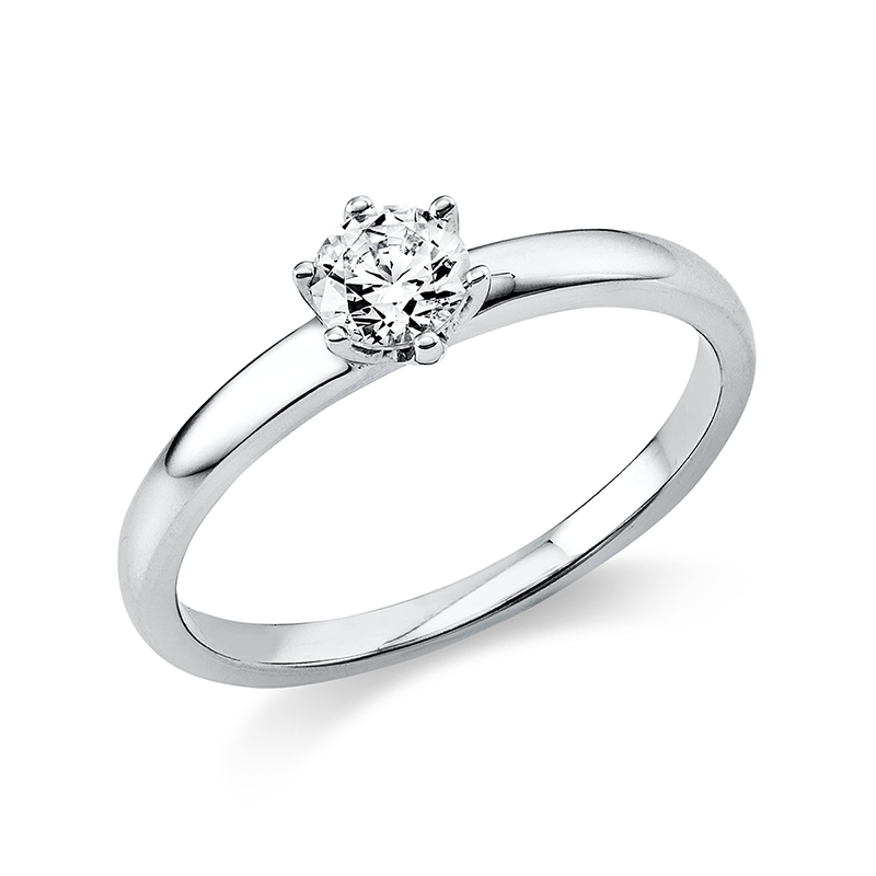 Pure! Diamonds Jewelry - Solitairering 6 -Seren Krappe 18 KT Pure! Diamonds Jewelry - Solitairering 6 -Seren Krappe 18 KT
