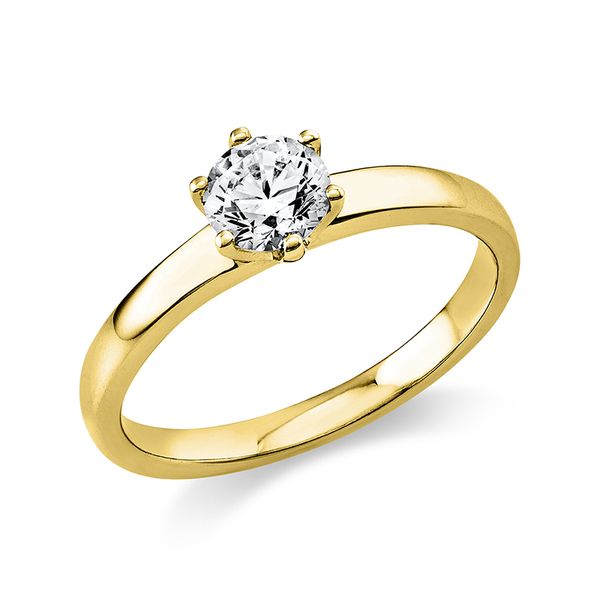Pure! Diamonds Jewelry - Solitaire Ring 6-zits madder 18 kt, GIA7356018072 Pure! Diamonds Jewelry - Solitaire Ring 6-zits madder 18 kt, GIA7356018072