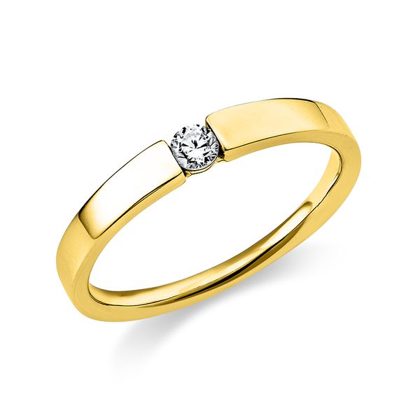 Pure! Diamonds Jewelry - Solitairering 18 kt Pure! Diamonds Jewelry - Solitairering 18 kt
