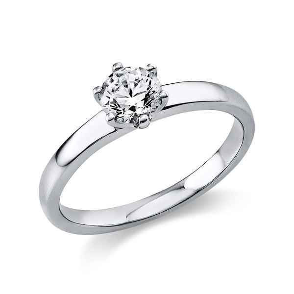 Pure! Diamonds Jewelry - Solitairering 6er-Krappe 18 kt , GIA1363106196 Pure! Diamonds Jewelry - Solitairering 6er-Krappe 18 kt , GIA1363106196