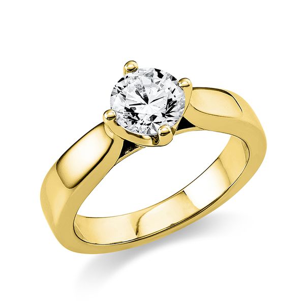 Pure! Diamonds Jewelry - Solitairering 18 kt Pure! Diamonds Jewelry - Solitairering 18 kt