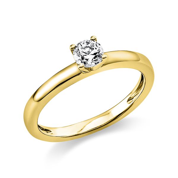 Pure! Diamonds Jewelry - Solitairering 4er-Krappe 18 kt Pure! Diamonds Jewelry - Solitairering 4er-Krappe 18 kt