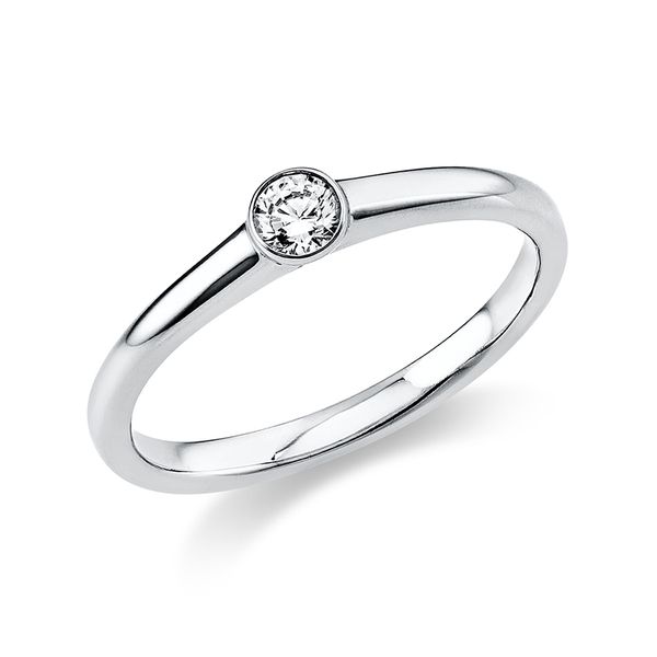 Pure! Diamonds Jewelry - Solitairering Zae 18 kt