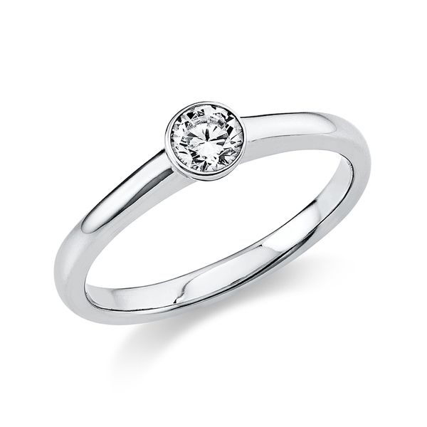 Pure! Diamonds Jewelry - Solitairering Zae 18 kt Pure! Diamonds Jewelry - Solitairering Zae 18 kt