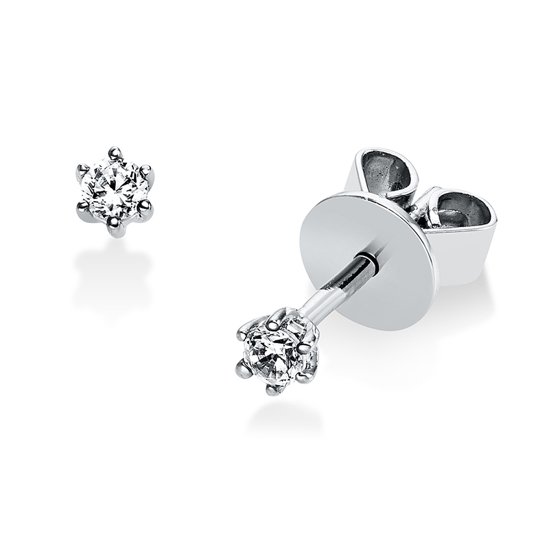 Pure! Diamonds Jewelry - Orecchinoa perno 6er la polvere 950 Platin Pure! Diamonds Jewelry - Orecchinoa perno 6er la polvere 950 Platin
