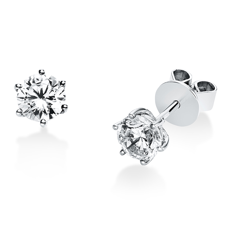Pure! Diamonds Jewelry - Ohrstecker 6er -Krappe 18 KT Pure! Diamonds Jewelry - Ohrstecker 6er -Krappe 18 KT