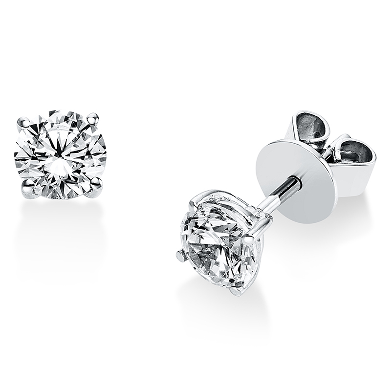 Pure! Diamonds Jewelry - Ohrstecker 4er -Krappen 18 KT Pure! Diamonds Jewelry - Ohrstecker 4er -Krappen 18 KT