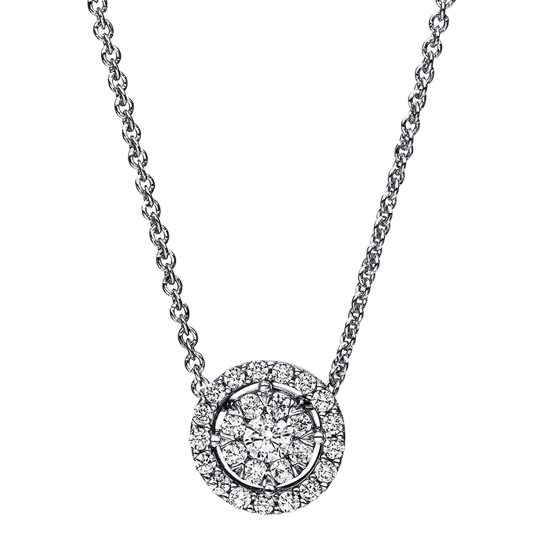 Pure! Diamonds Jewelry - Ketting 950 platina