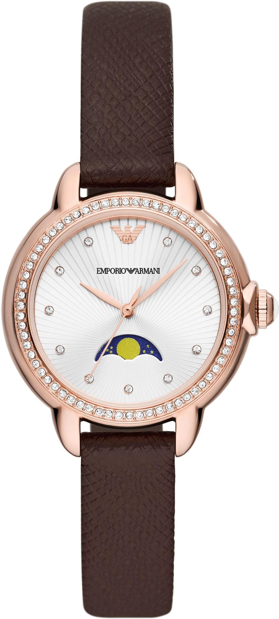 Emporio Armani AR11568 Damenarmbanduhr Mondphase