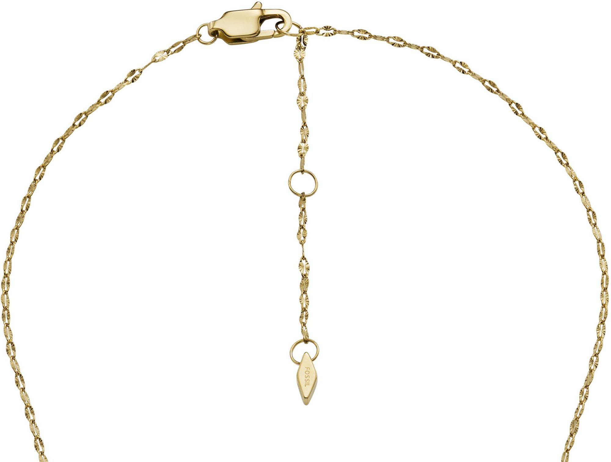 Fossil Jewelry JF04588710 Cadena de cuello para mujeres