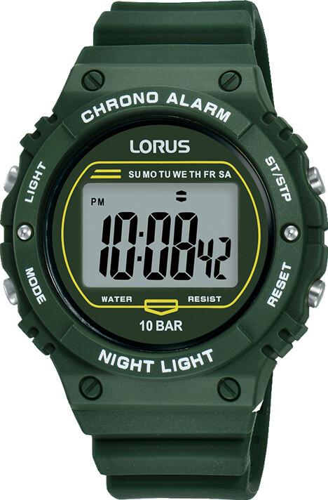 Lorus Sports R2309PX9 Montre digitale pour hommes Avec alarme