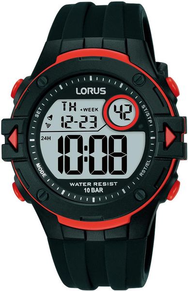 Lorus Sports R2323PX9 Montre digitale pour hommes Avec alarme Lorus Sports R2323PX9 Montre digitale pour hommes Avec alarme