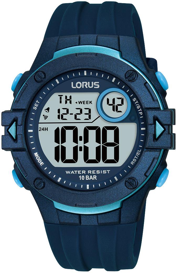 Lorus Sports R2325PX9 Digital watch for men With Alarm