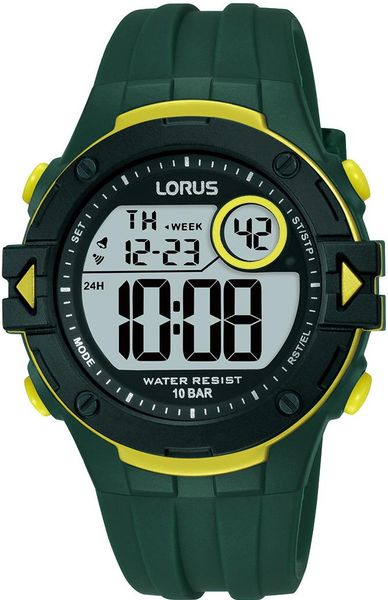 Lorus Sports R2327PX9 Digitaluhr für Herren Mit Alarm