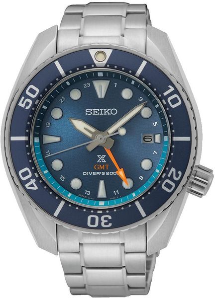 Seiko Prospex PROSPEX GMT DIVERS SS SG MB ZB BLAU 200M DIVER SFK001J1 Herrenarmbanduhr Taucheruhr