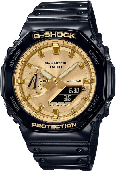Casio G-Shock Classic GA-2100GB-1AER Heren armbandhorloge Casio G-Shock Classic GA-2100GB-1AER Heren armbandhorloge