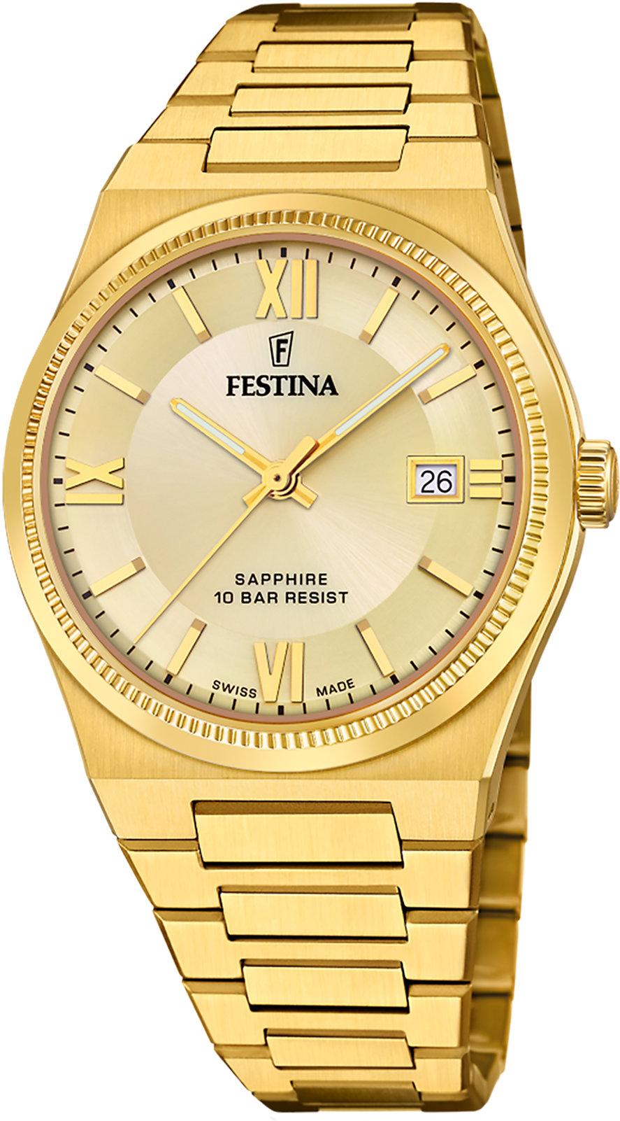 Festina My Swiss Time F20038/2 Heren armbandhorloge